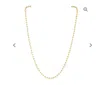 Sahira Callie Beaded Chain In Gold In Gold
