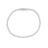 Sahira Jewelry Design Women's Annie Dainty Tennis Bracelet In Silver In Metallic