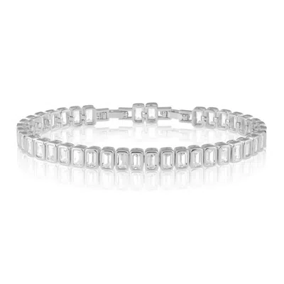 Sahira Jewelry Design Women's Ella Tennis Bracelet In Silver