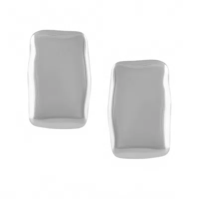 Sahira Jewelry Design Women's Hayden Statement Earrings In Silver In Gray