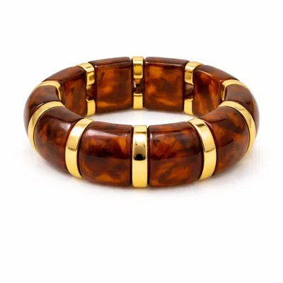 Sahira Jewelry Design Women's Verona Bangle In Brown