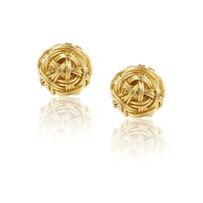 Sahira Remy Statement Stud In Gold