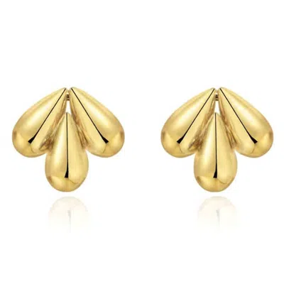 Sahira Women's Becky Statement Earring In Gold