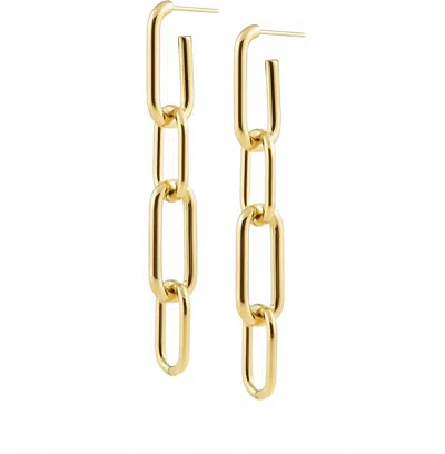 Sahira Women's Carrie 2-in-1 Paperclip Link Earrings In Gold