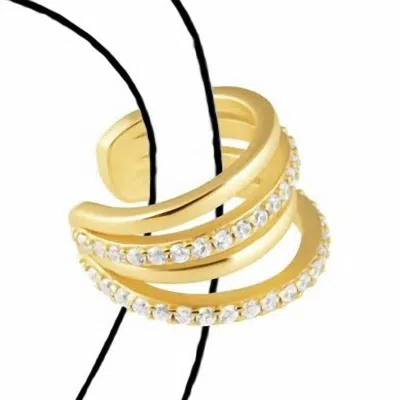 Sahira Women's Mckenzie Cuff Earrings In Gold