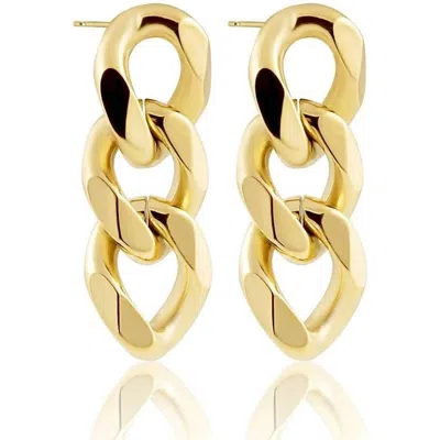 Sahira Women's Taylor Chain Earrings In Gold