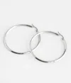 Sahira Women's Zoey Hoops In Silver