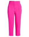 Sahoco Woman Pants Fuchsia Size Xl Polyester, Rayon, Elastane In Pink