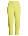 Sahoco Woman Pants Lime Green Size Xl Polyester, Rayon, Elastane