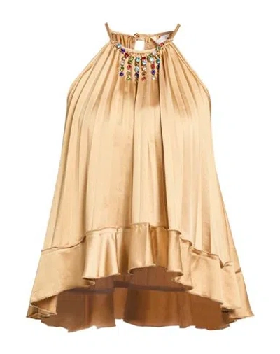 Sahoco Woman Top Sand Size S Polyester