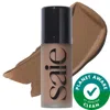 Saie Dew Bronze Soft-focus Sculpting Liquid Bronzer Salt .4 oz In Salt