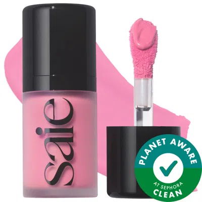 Saie Mini Dew Blush Liquid Cream Blush Baby 0.2 Oz/7 ml In Pink