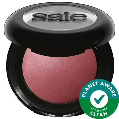 Saie Supersuede Radiant Talc-free Baked Powder Blush Ma Donna .01oz/3g