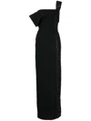 Saiid Kobeisy Bead-embellished Gown In Black