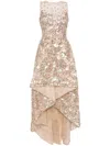 Saiid Kobeisy Robe Mit Perlen In Nude