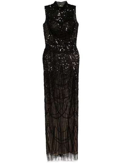 Saiid Kobeisy Beaded Dress In Black