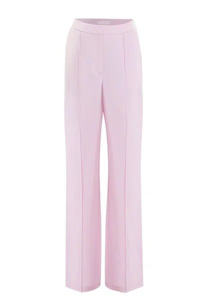 Saiid Kobeisy Crepe Pants In Pink