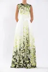 Saiid Kobeisy Crepe Printed Jumpsuit In Multi