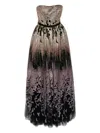 Saiid Kobeisy Crystal-embellished Gown In Multi