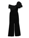 Saiid Kobeisy Draped Jumpsuit In Black