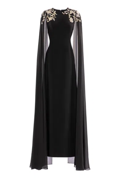 Saiid Kobeisy Embellished Crepe Kaftan