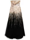 Saiid Kobeisy Embroidered-strapless Gown In Black