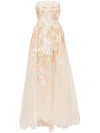 Saiid Kobeisy Embroidered Dress In Nude