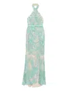 Saiid Kobeisy Besticktes Abendkleid In Green