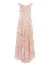 Saiid Kobeisy Embroidered Gown In Pink