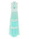 Saiid Kobeisy Embroidered Maxi Dress In Green