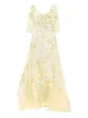 Saiid Kobeisy Embroidered Maxi Dress In Multi