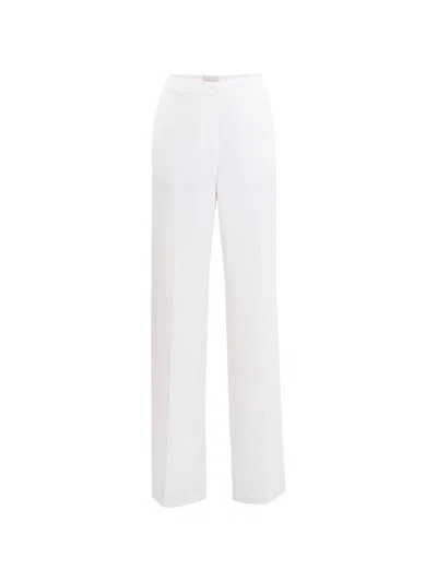 Saiid Kobeisy Embroidered Tailored Trousers In White