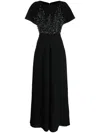 Saiid Kobeisy Bestickter Jumpsuit In Black