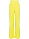 Saiid Kobeisy High-rise Straight-leg Pants In Green