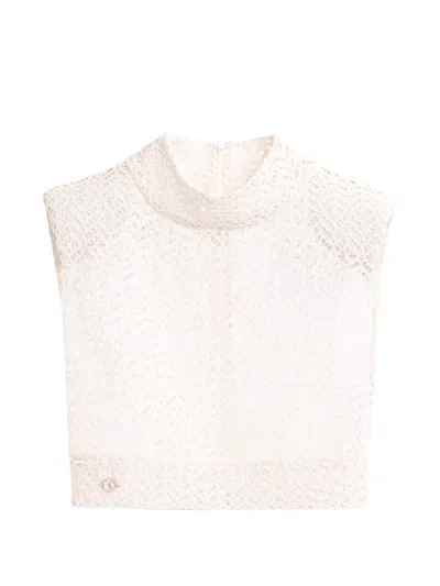 Saiid Kobeisy Knitted Top In Neutral