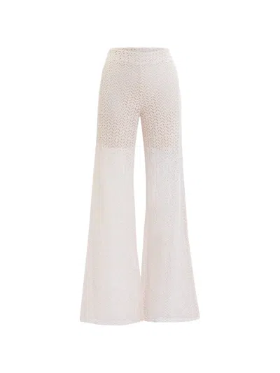 Saiid Kobeisy Knitted Trousers In Gray
