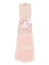 Saiid Kobeisy Lace Dress In Pink