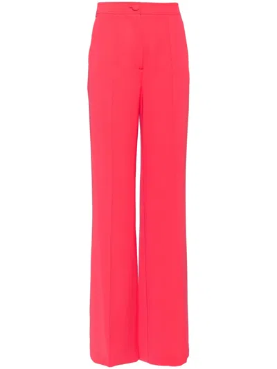 Saiid Kobeisy Long-leg Straight Trousers In Pink
