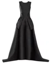 Saiid Kobeisy Mikado Classic Jumpsuit With Detachable Overskirt