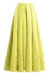 Saiid Kobeisy Pleated Skirt With Matching Embroidery