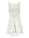 Saiid Kobeisy Off-shoulder Tulle Dress In White