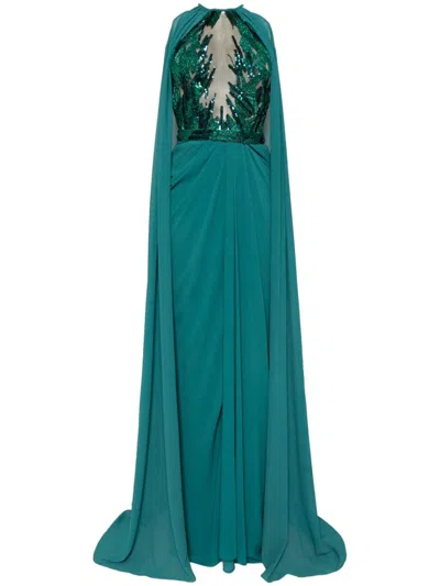 SAIID KOBEISY PLEATED DRESS