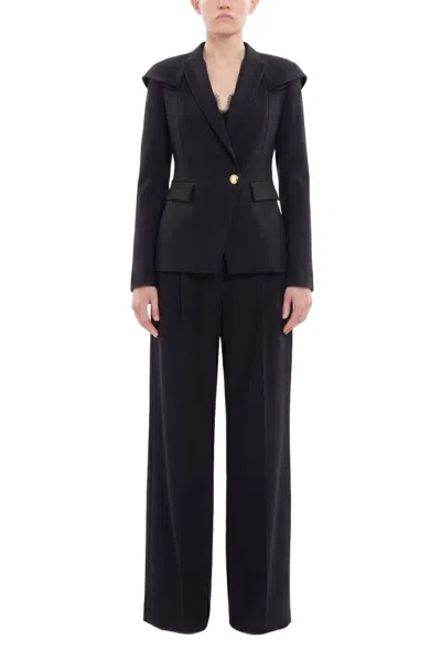 Saiid Kobeisy Pleated Pants In Black