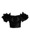 Saiid Kobeisy Bluse Mit Rüschen In Black