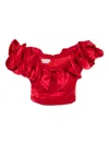 Saiid Kobeisy Ruffled Corset In Multi