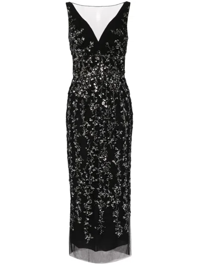 Saiid Kobeisy Sequin-embellished Gown In Black