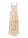 Saiid Kobeisy Sequin-embellished Long Dress In Pink