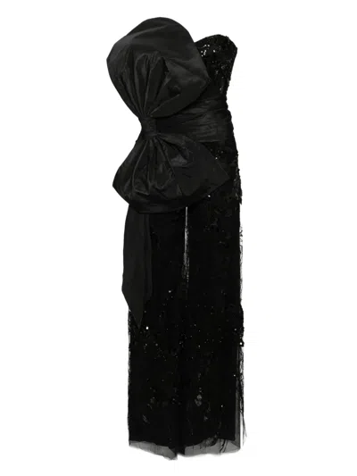Saiid Kobeisy Sequin-embroidered Jumpsuit In Black