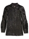 Saiid Kobeisy Jacke Mit Pailletten In Black