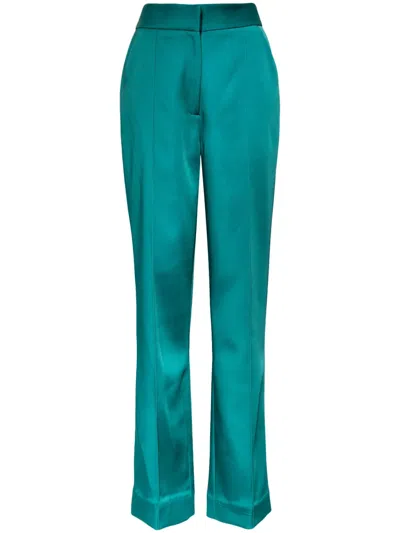 Saiid Kobeisy Straight-leg Trousers In Green